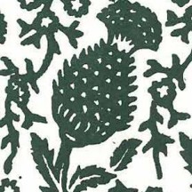 Green Traditional Romagna Print Paper ~ Rossi Italy ~ Xylography